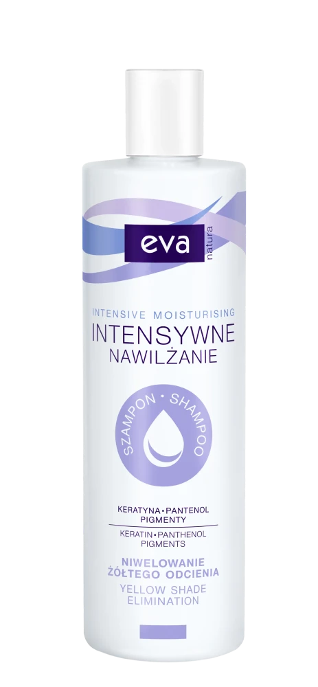 EVA NATURA INTENSYWNE NAWILŻANIE Szampon - niwelowanie żółtego odcienia